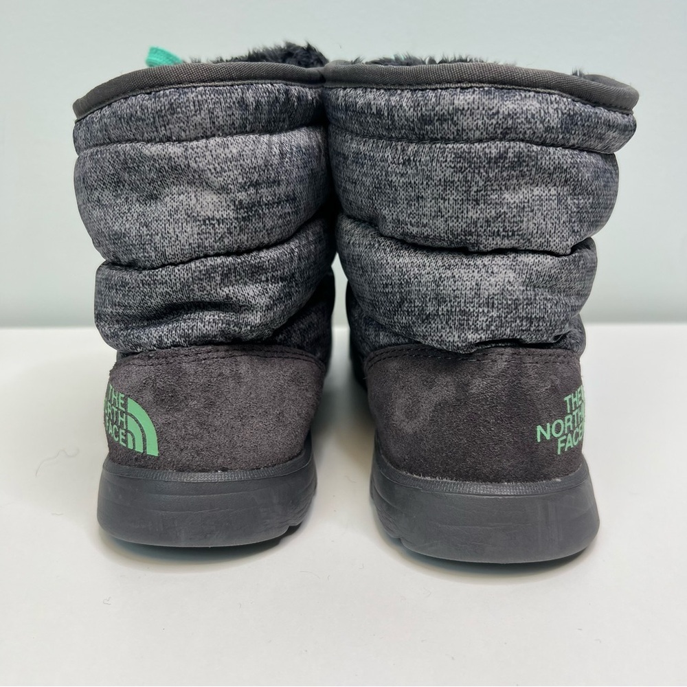 The North Face ThermoBall Lace Up Soft Shell Snow Boots Gray Womens Size US 7 - Picture 7 of 12